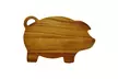Paula Deen Pantryware Wooden Pig Cutting and Serving Board, 8.5in x 14in - Second Medium