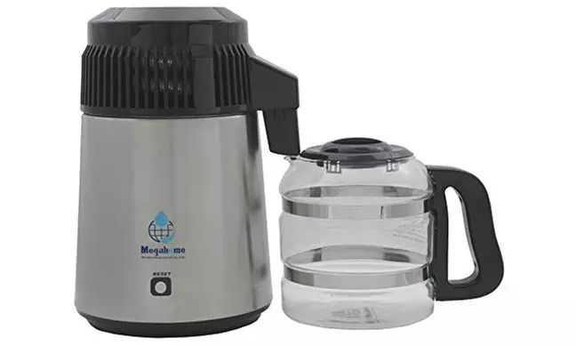 Megahome Stainless Steel Water Distiller Glass Collection - Primary Image