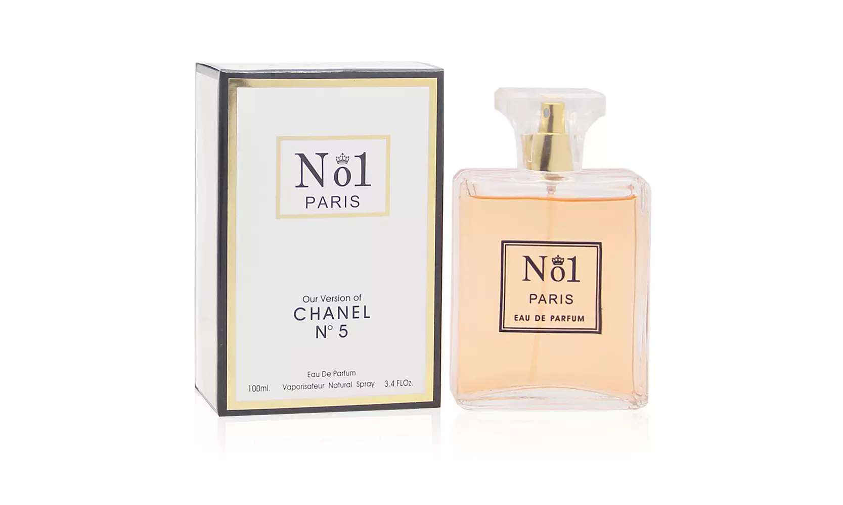 Chanel No 5 eau de parfum vaporisateur spray 3.4 good fl oz