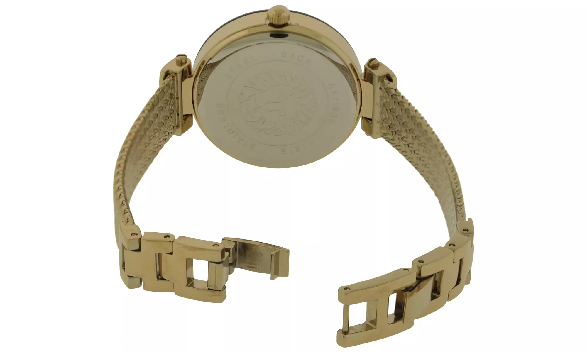Anne Klein Gold-Tone Ladies Watch AK-1906BKGB - Second Medium