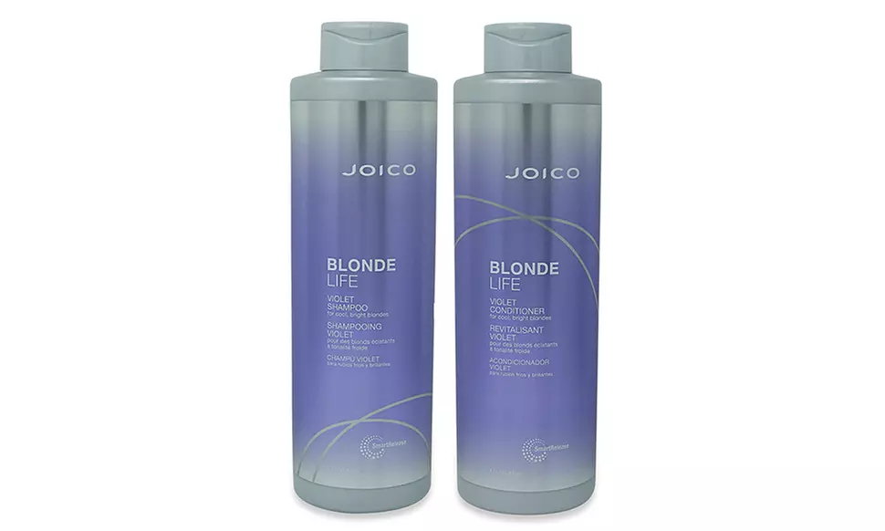 Joico Blond Life Violet Shampoo & Conditioner Liter Duo - Primary Image