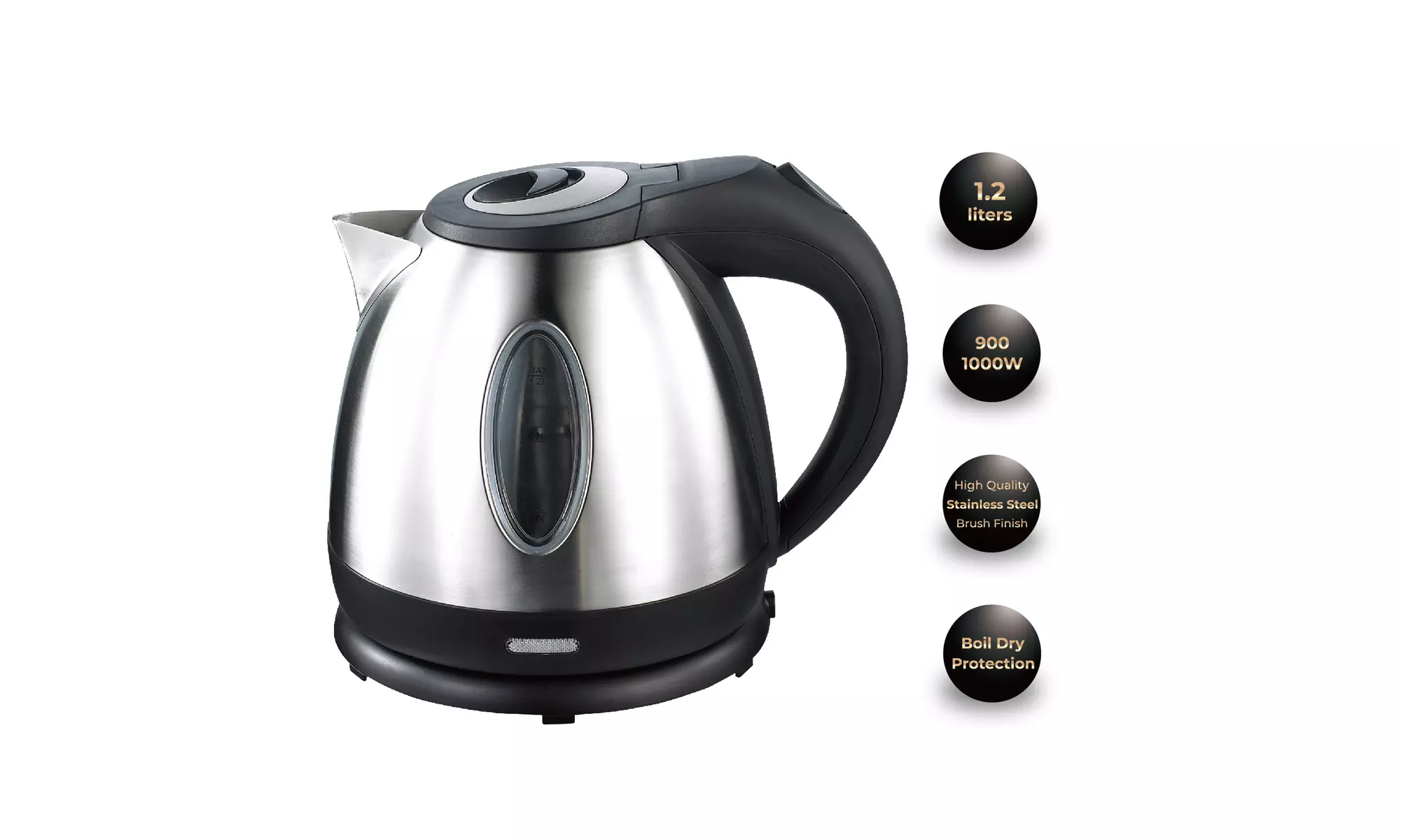 Electric Glass Tea Kettle by Culinary Edge - Second Medium