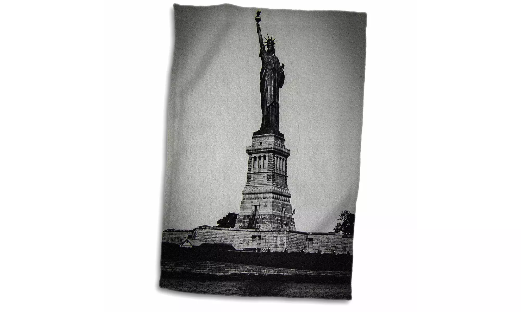  Towel - Sweet Land of Liberty Statue of Liberty Vintage New York 1890  - Second Medium