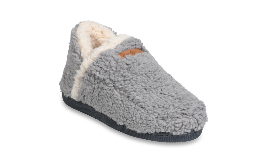 gaahuu ankle slipper boot with memory foam