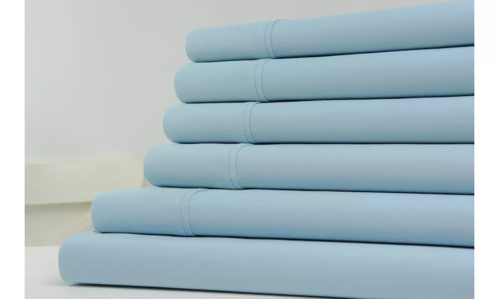 Kathy Ireland Gallery 1200 Thread Count Cotton Rich 6 Piece Sheet Sets