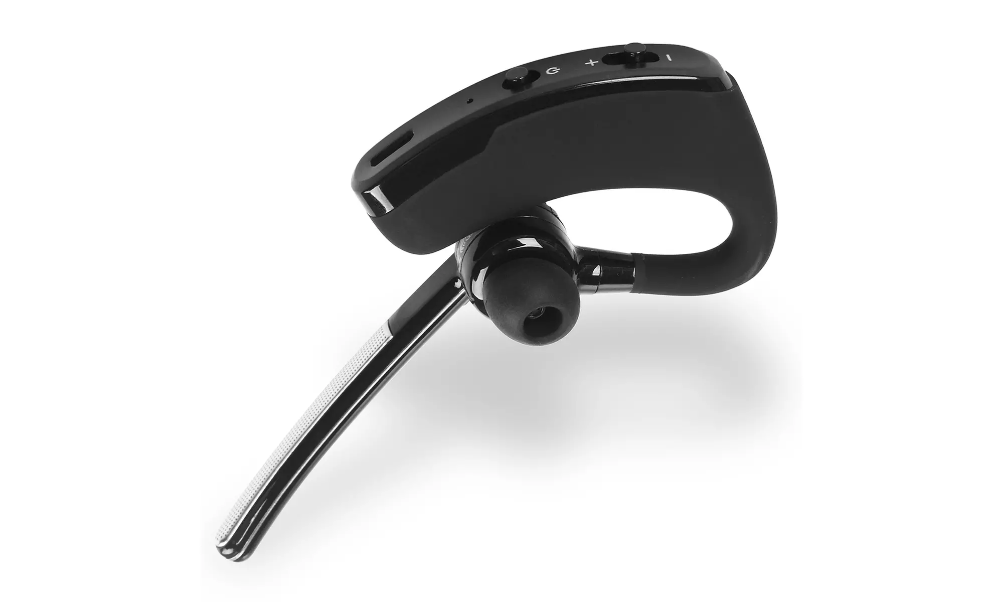 Universal AICase Wireless Bluetooth Hands free In-Ear Headset with Ear Hook - Primary Image