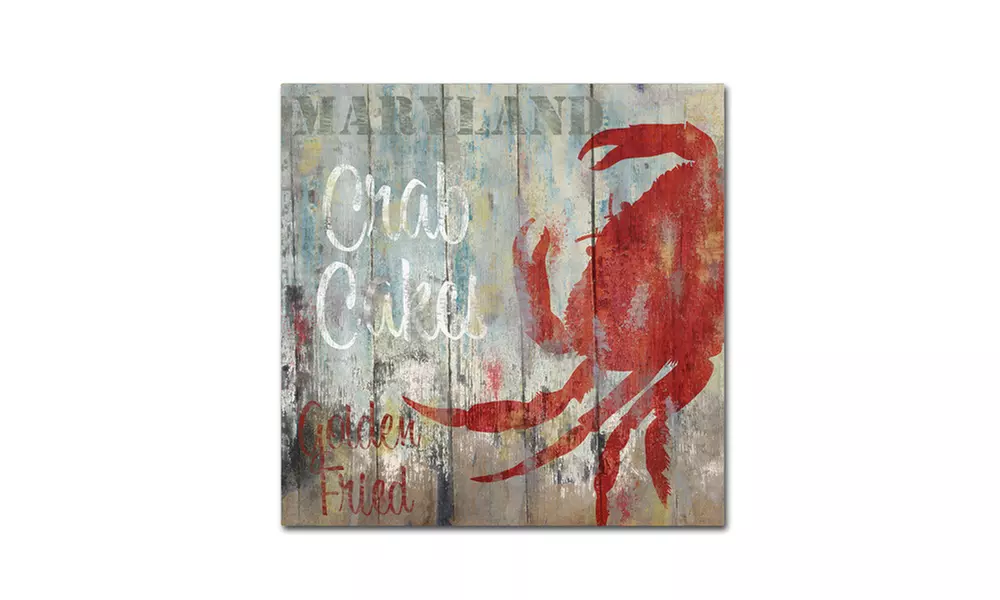 Color Bakery 'Restaurant Seafood II' Canvas Art - Primary Image