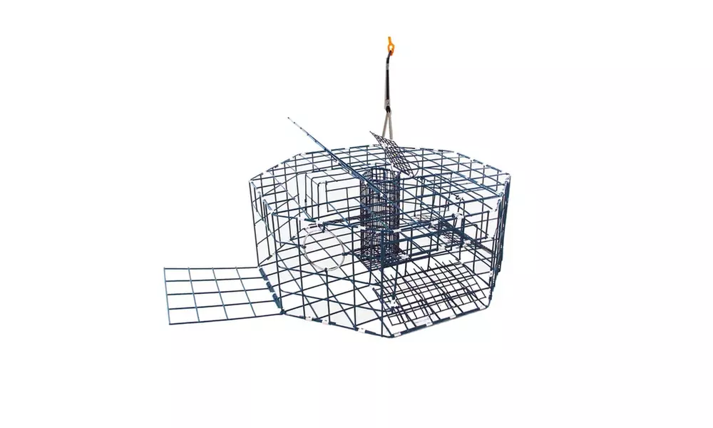 Danielson 3-Door Octagon Crab Trap-Ramp Enterances - Primary Image