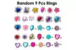 46 Pack Princess Pretend Jewelry Toy,Girl  Jewelry Dress Up Play Set - Second Medium