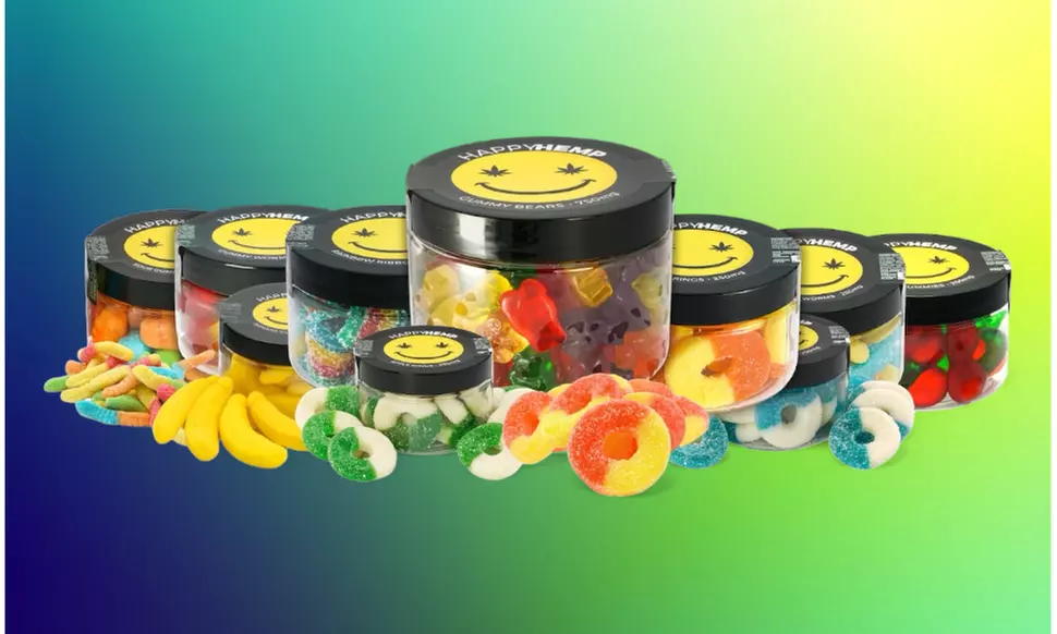 250mg CBD Gummies from Happy Hemp - Introductory Starter Strength