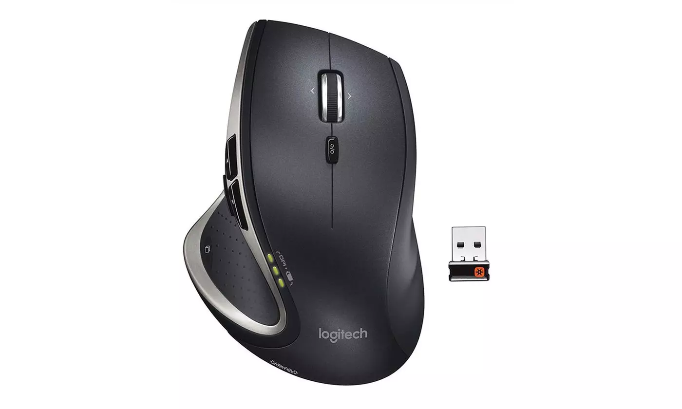 Logitech Performance Mouse MX Cordless Laser Mouse Rechargeable for PC and Mac - Primary Image