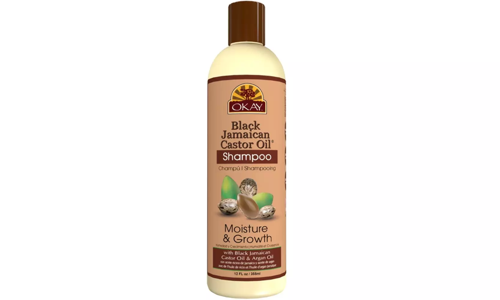 OKAY Black Jamaican Castor Oil Shampoo - Primary Image