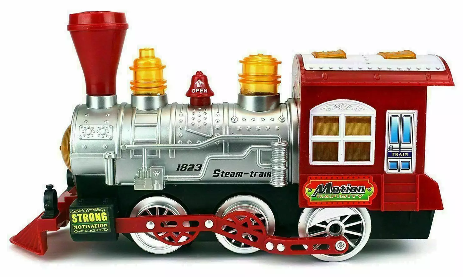 Toys For Kids Toddler Steam Train 3 4 5 6 7 Year Old Age Boys Girls Cool Toy New - Primary Image
