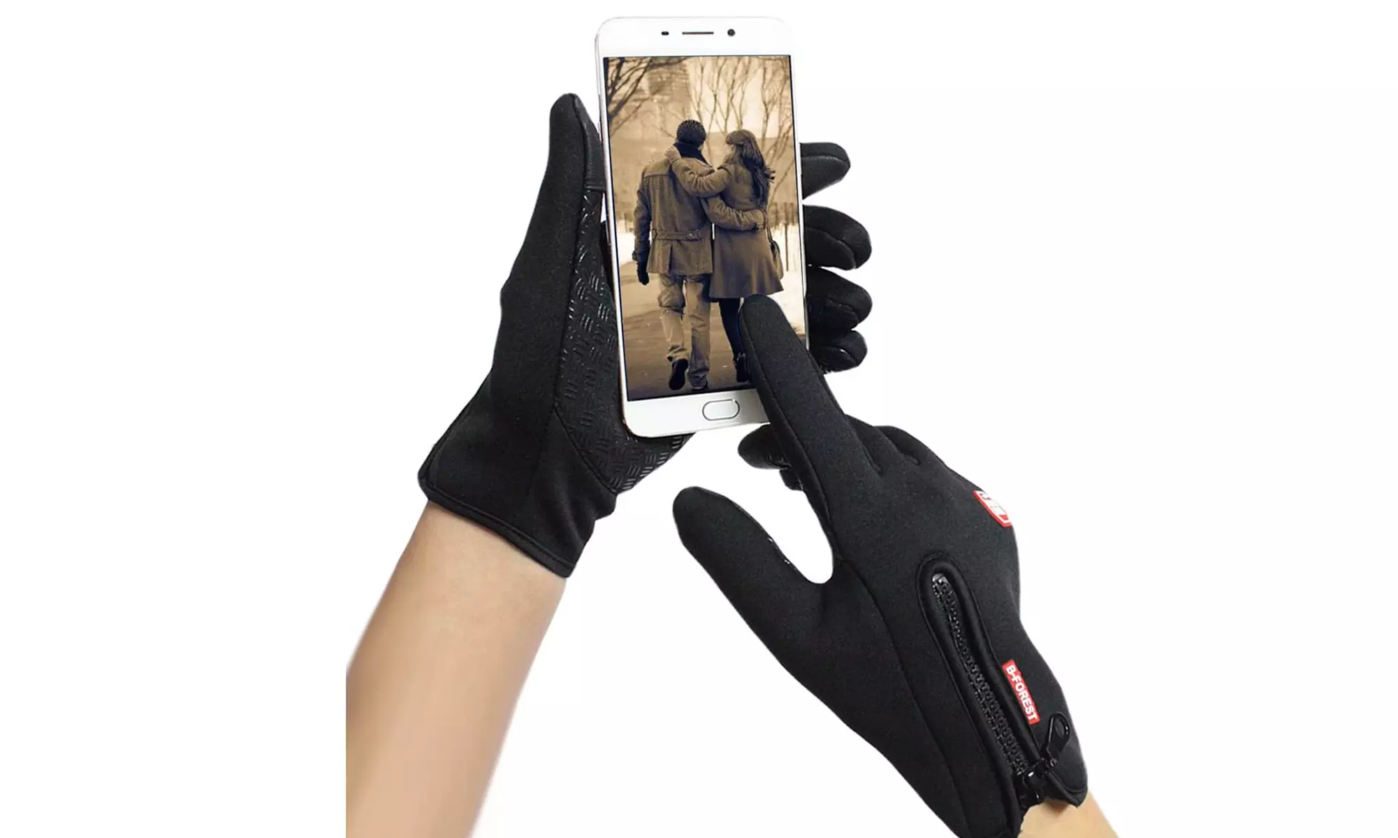 Winter Ski Camping Gloves Touchscreen Thermal Sensor Gloves Gift for Women & Men - Primary Image