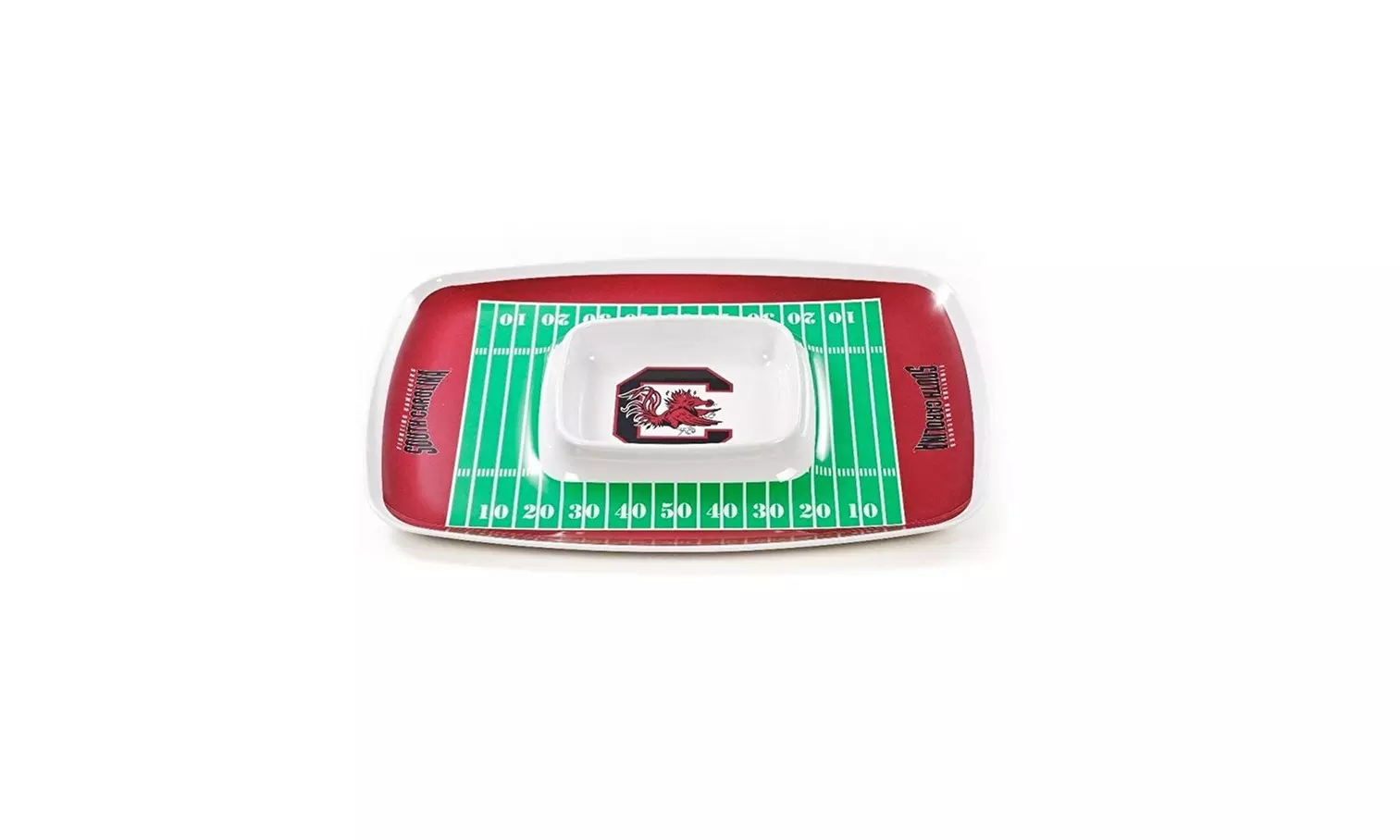 BSI PRODUCTS 32036 Notre Dame Fighting Irish Chip & Dip Tray - Primary Image