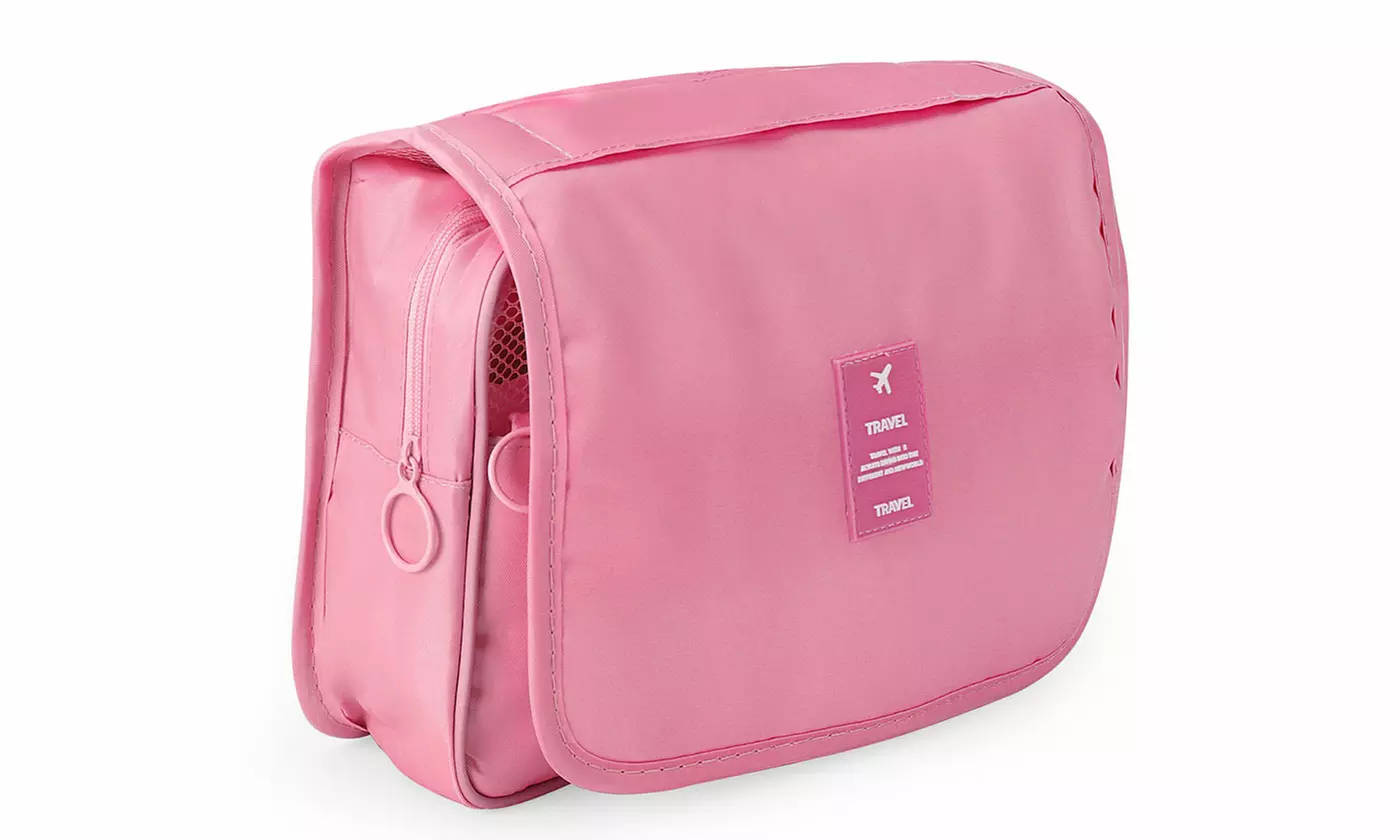 Large Cosmetic Makeup Travel Organizer Hanging Toiletry Bag