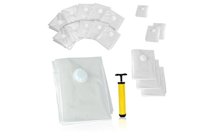 vacuum storage bags with pump