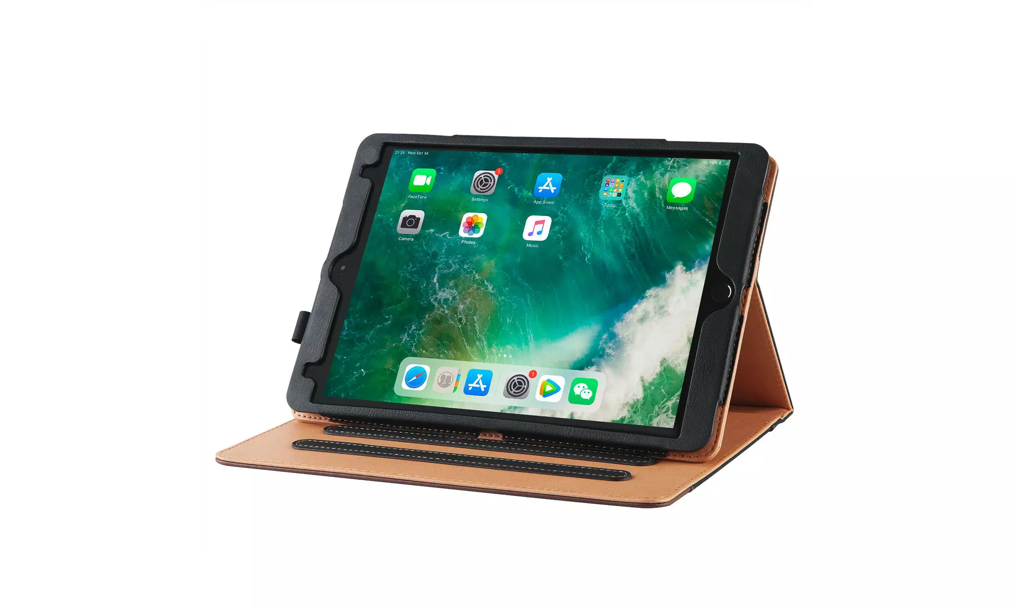 Soft Leather Smart Cover Case for Apple iPad 10.2 7th Generation 2019 - Primary Image