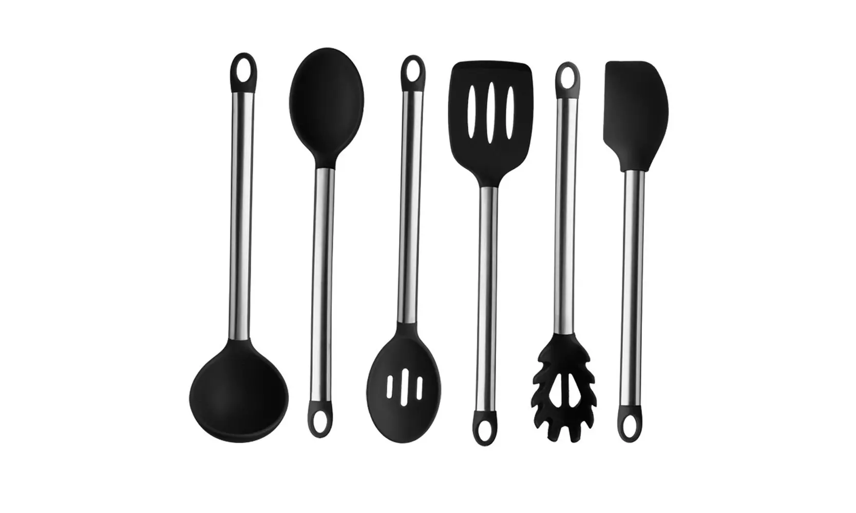 Culinary Edge 6 pc Silicone Kitchen Utensil Set - Primary Image