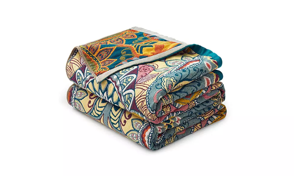 Peace Nest Peace Nest Boho Throw Blanket 