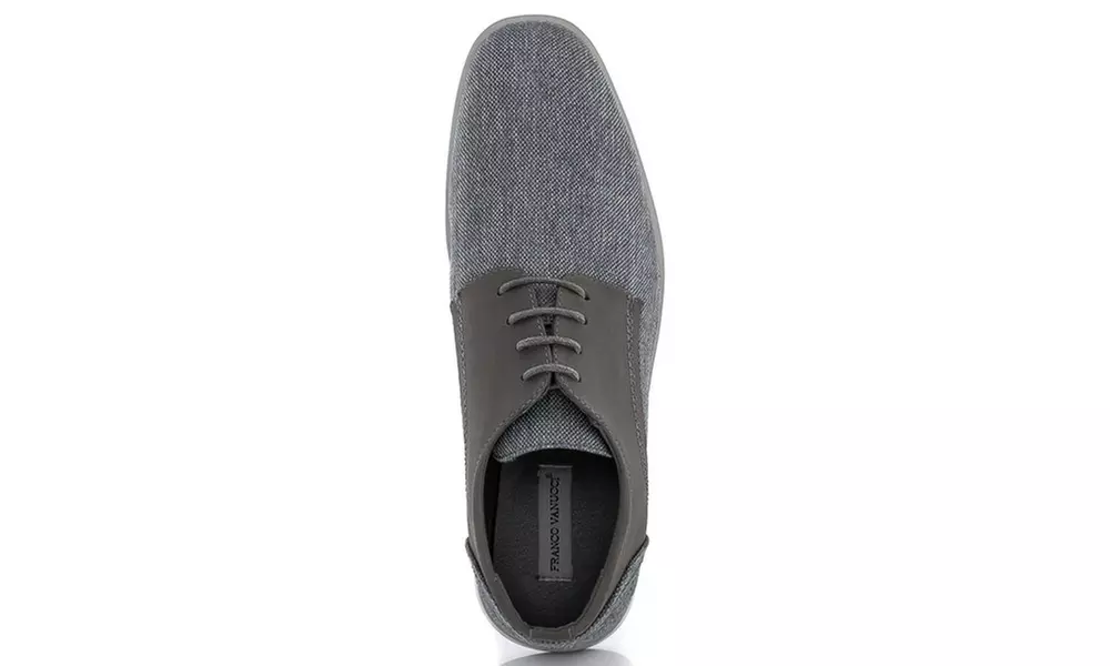 Franco Vanucci Men's Canvas Oxford Shoes