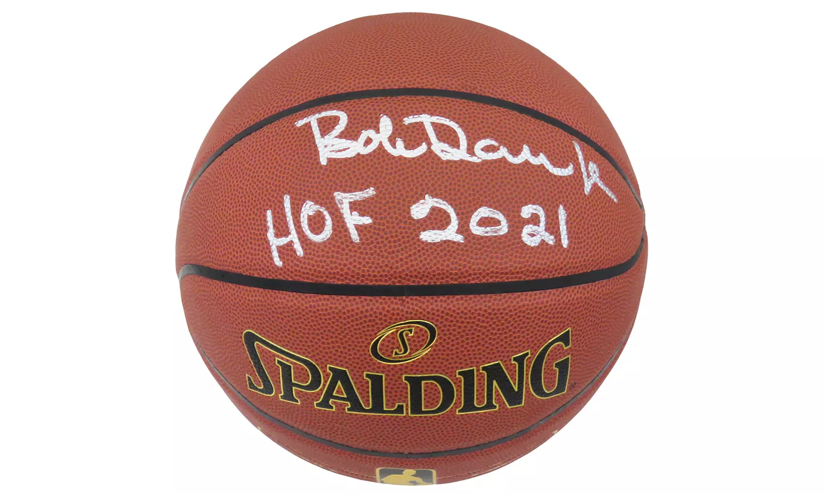 Bob Dandridge Signed Spalding Indoor/Outdoor NBA Max Grip Basketball w/HOF 2021 - Primary Image