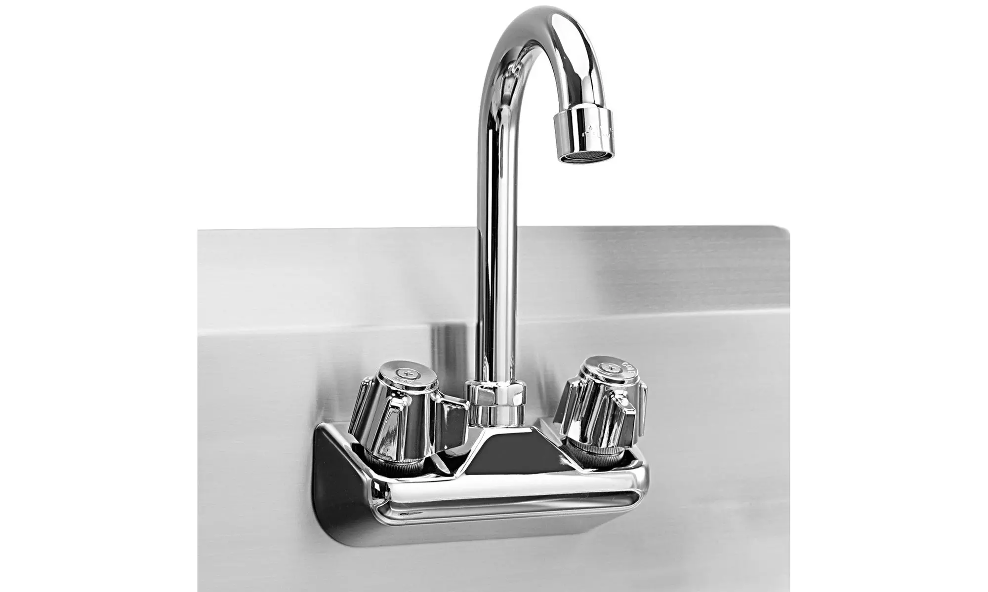 Stainless Steel Hand Wash Sink Washing Wall Mount Commercial Kitchen Heavy Duty