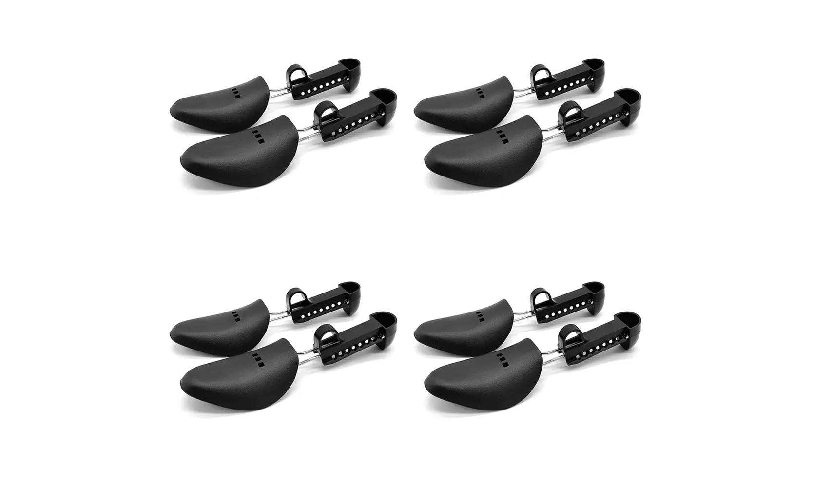 US 2-4 Pairs Adjustable Stretcher Tree Keepers Shoe Holder Fixed Support Shaper