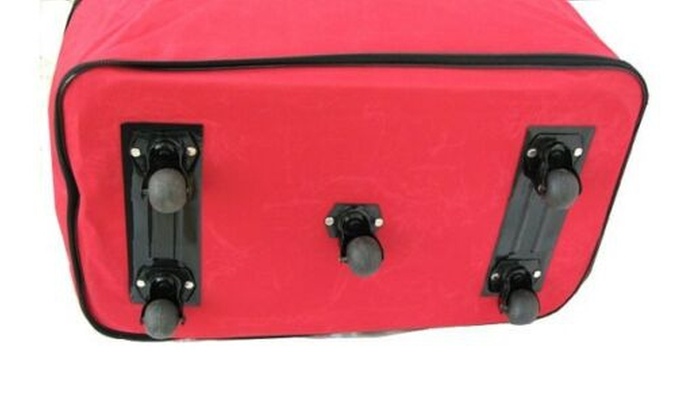 spinner duffle bag