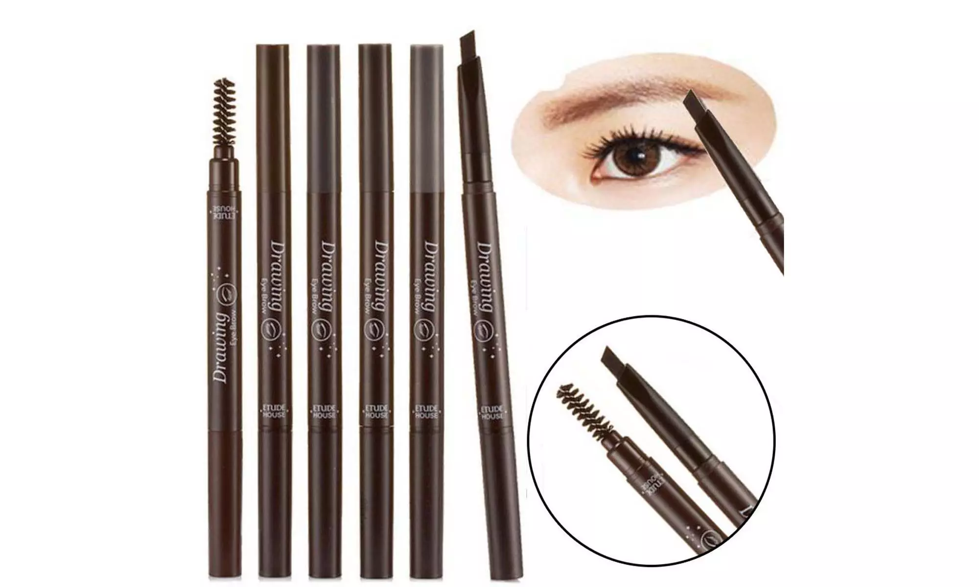 Etude House Drawing Eye Brow Triangular Shape Natural Eyebrow Pencils  - Primary Image