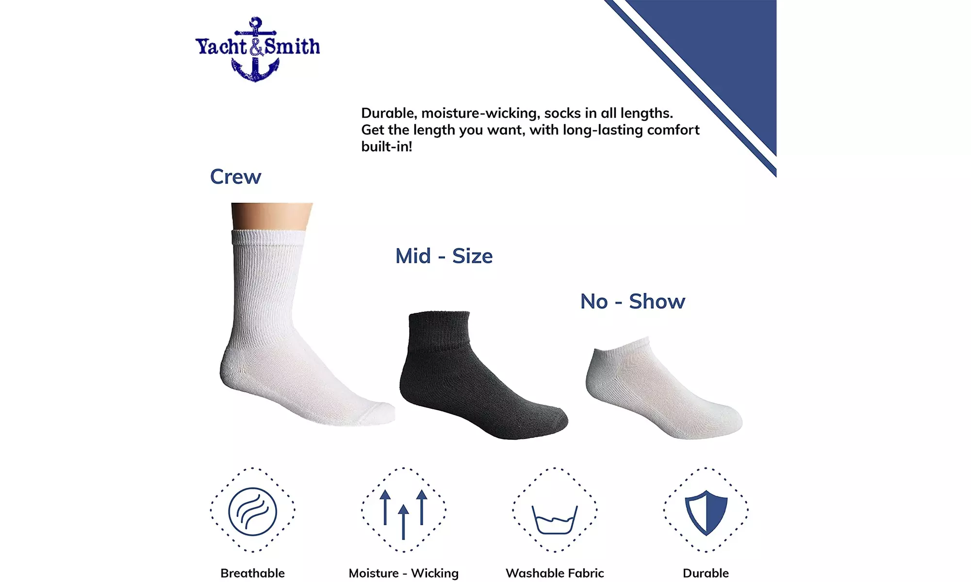 BILLIONHATS 12 Pairs of Mens Cotton Shoe Liner Socks, No Show, Sport Ankle Socks