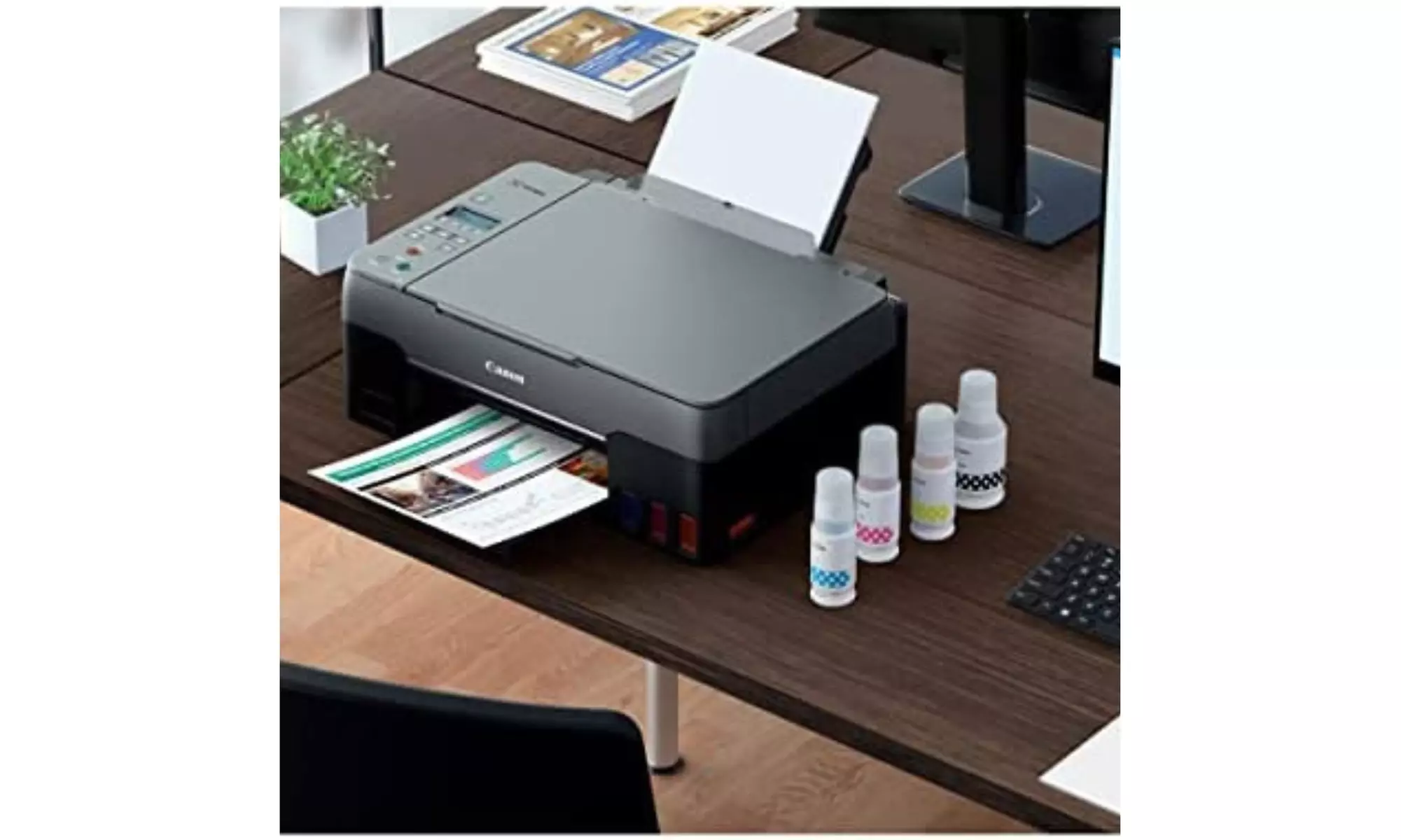 Canon PIXMA G3260 Wireless Color All-in-One Printer (Black)- New - Second Medium