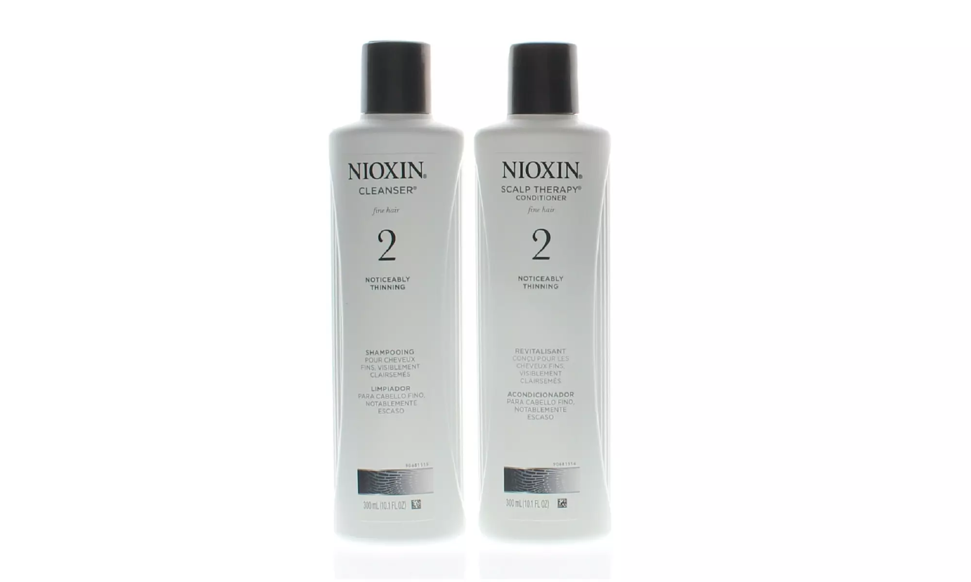 Nioxin Hair Cleanser and Scalp Therapy Duos (2-Pack)