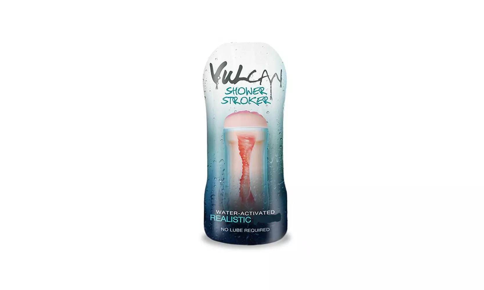 Cyberskin H2o Vulcan Water Activated Realistic Shower Stroker Flesh  - Primary Image
