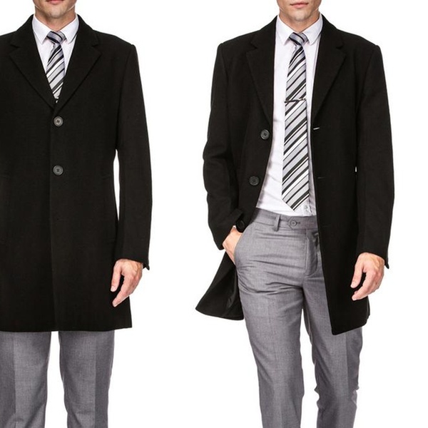 braveman double breasted wool coat