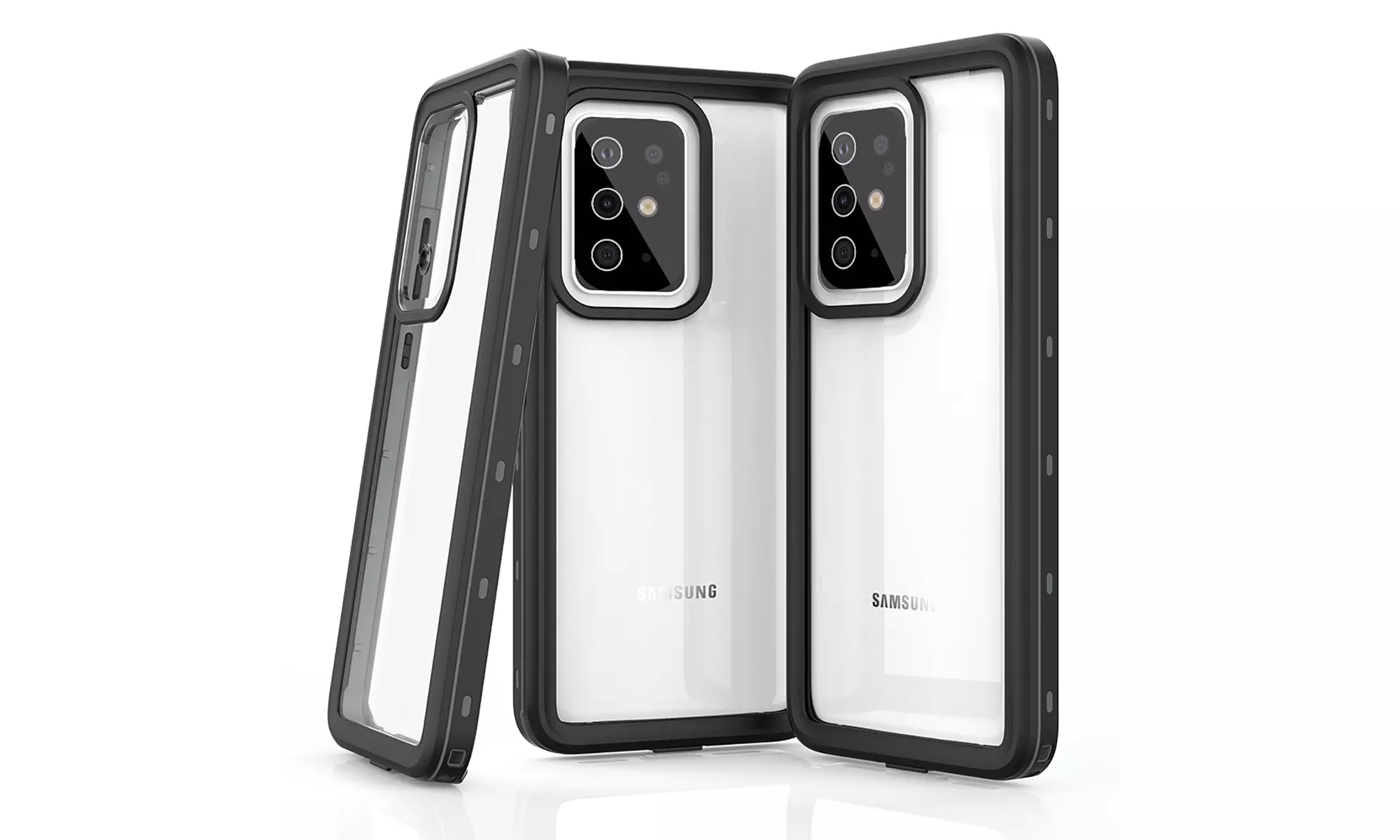 Waterproof Case Full Coverage Shockproof Case for Samsung S20/S20 Plus/S20 Ultra - Primary Image