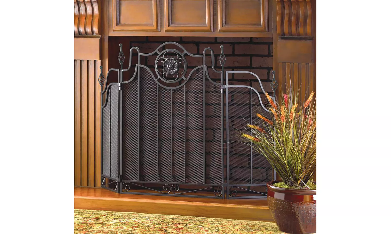 Tuscan Fireplace Screen - Second Medium