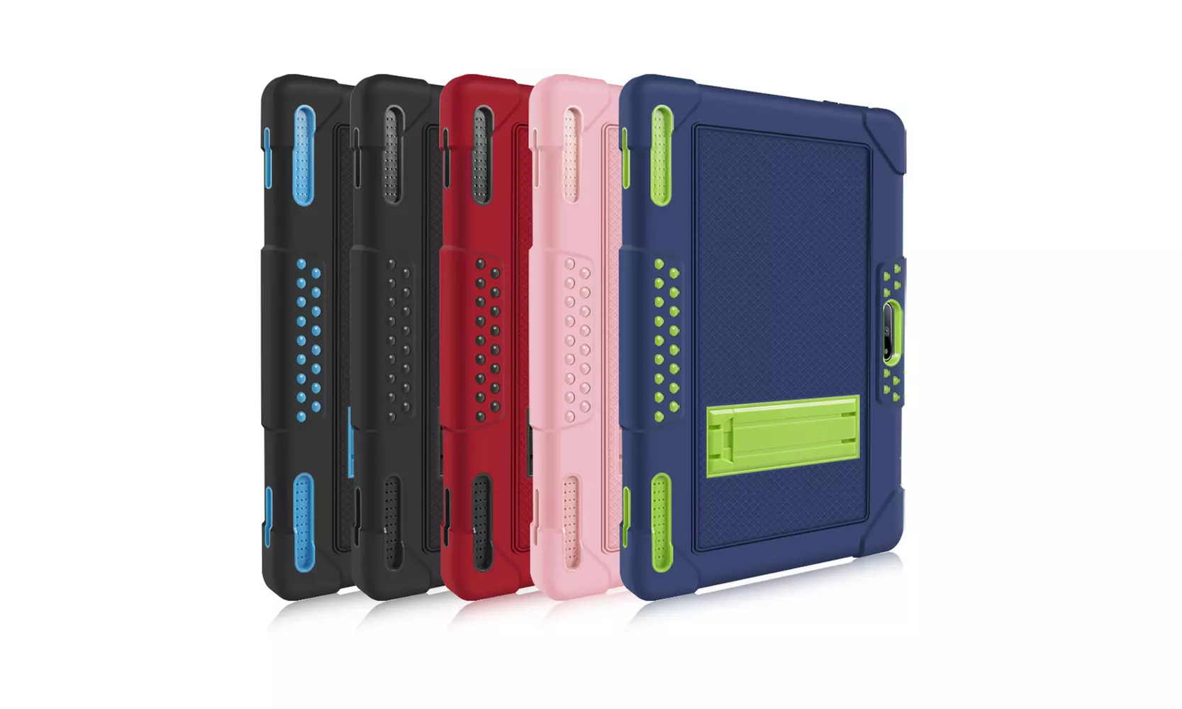 For Pritom M10/QuntiCO Y10/Gateway 10 Inch Hybrid Shockproof Rugged Tablet Case - Primary Image