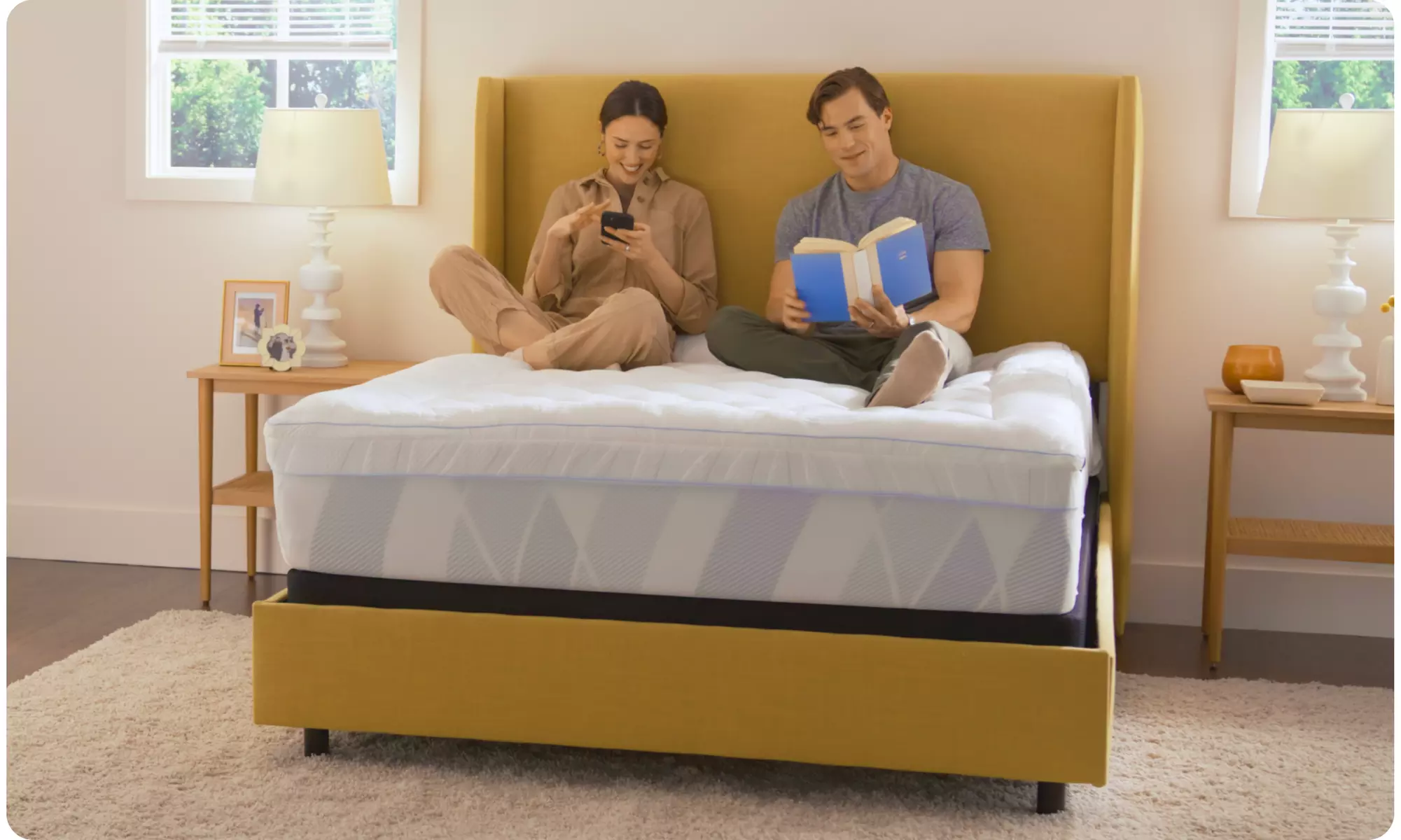 Sealy Dreamlife 3" Gel Memory Foam Mattress Topper | 1" Quilted Cooling Cover