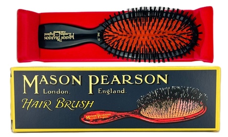 Mason Pearson CB4 Child Hair Brush - Pure Bristle Dark Ruby