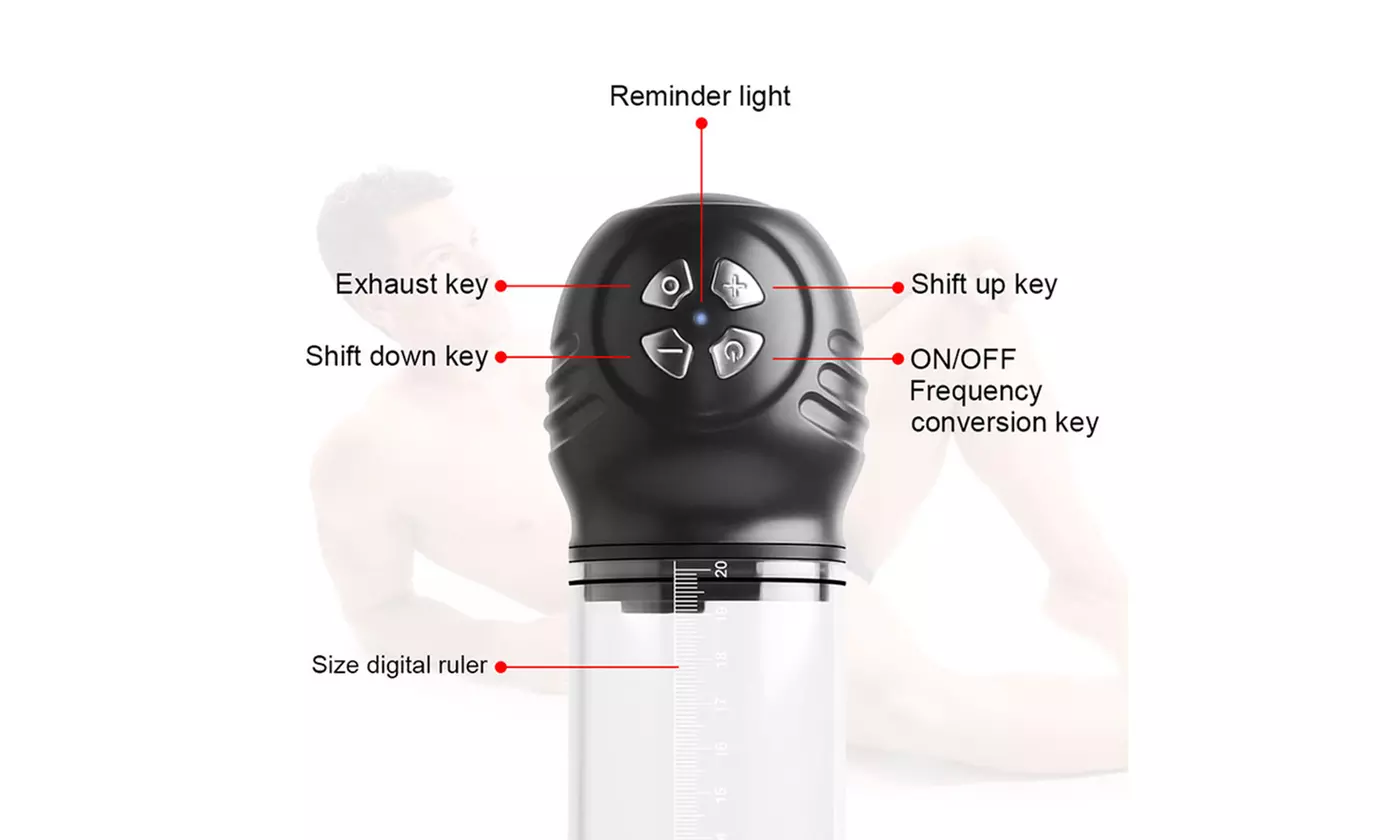 Enlargement Enhancer Electric Vacuum Water Pump Penis Pump