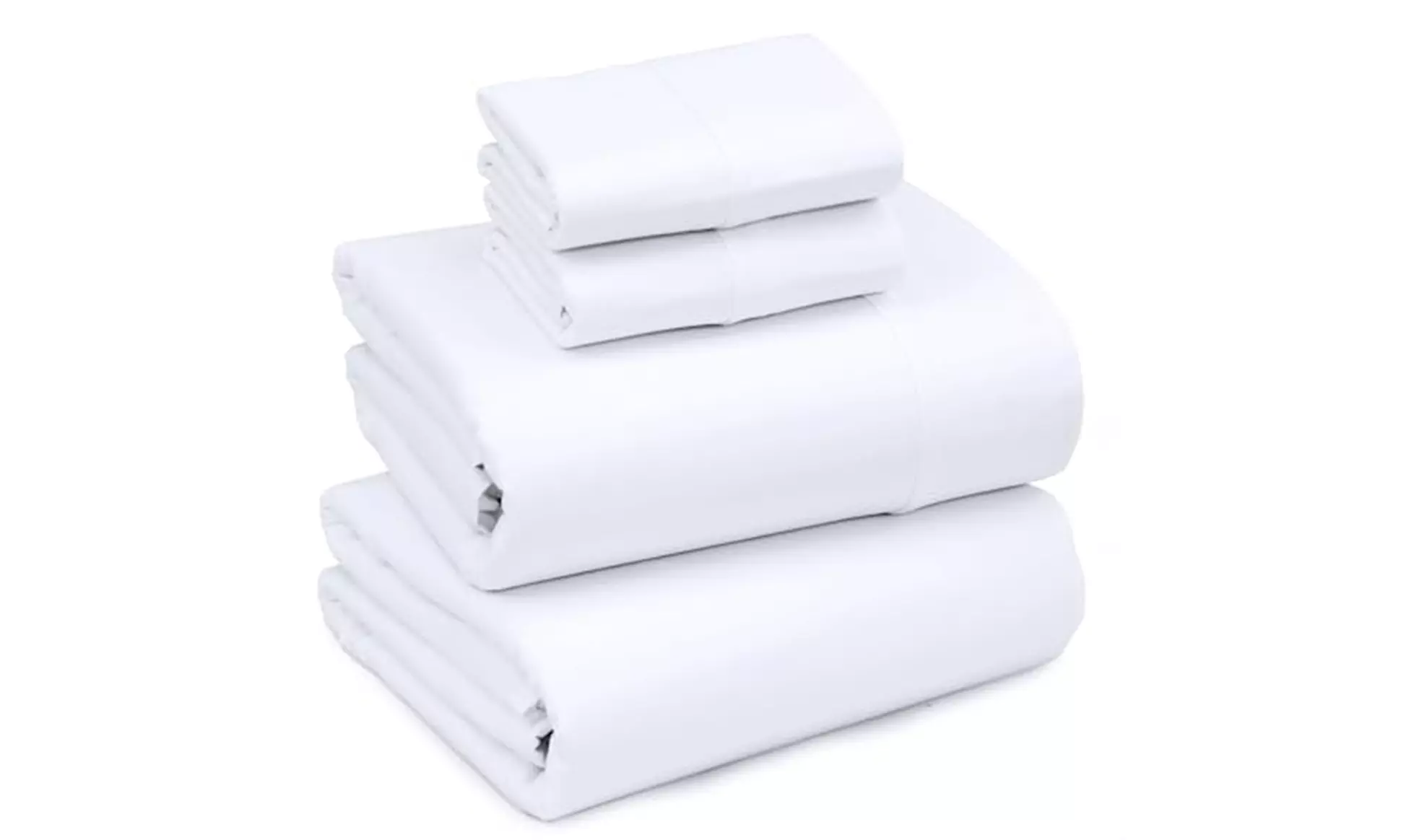 Ruvanti 1800 Series 4 Piece Microfiber Bed Sheet Set Soft Deep Pocket Sheet