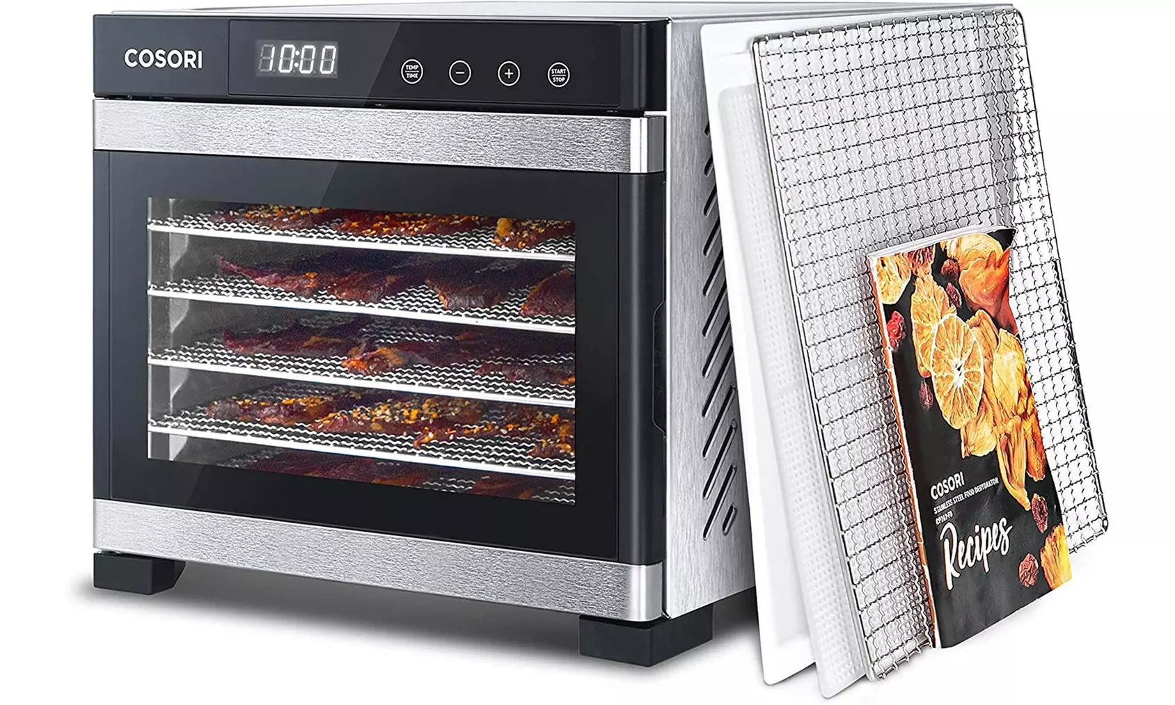 COSORI Food Dehydrator for Jerky Vegetables Fruit Meat Dog Treats Herbs Silver