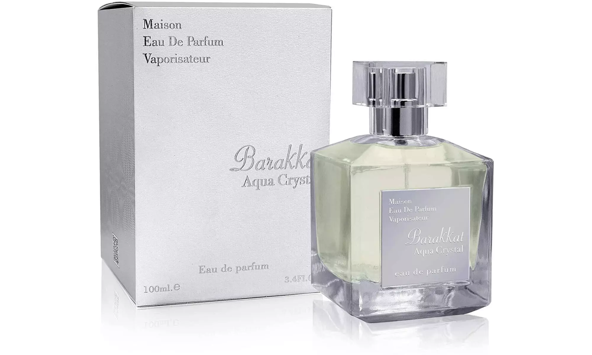 Barakkat Aqua Crystal By Fragrance World 3.4 oz/100ml Eau de Parfum Spray Unisex - Primary Image