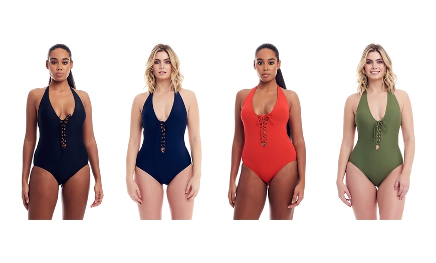 Up To 50 Off On Cover Girl One Piece Swimsuit Groupon Goods