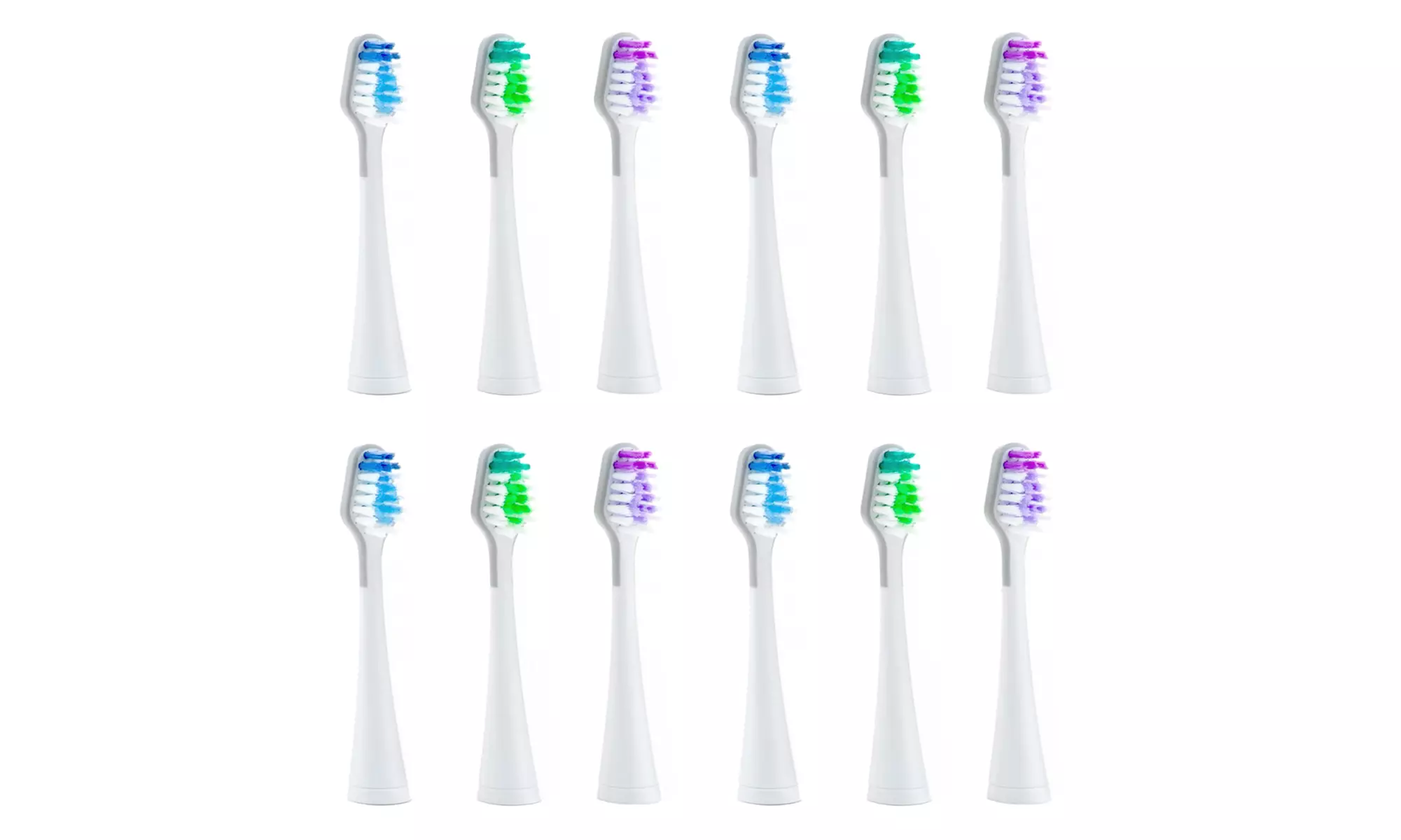 Set of 12 Replacement Brushes for Elite or Platinum Sonic Toothbrush - Primary Image