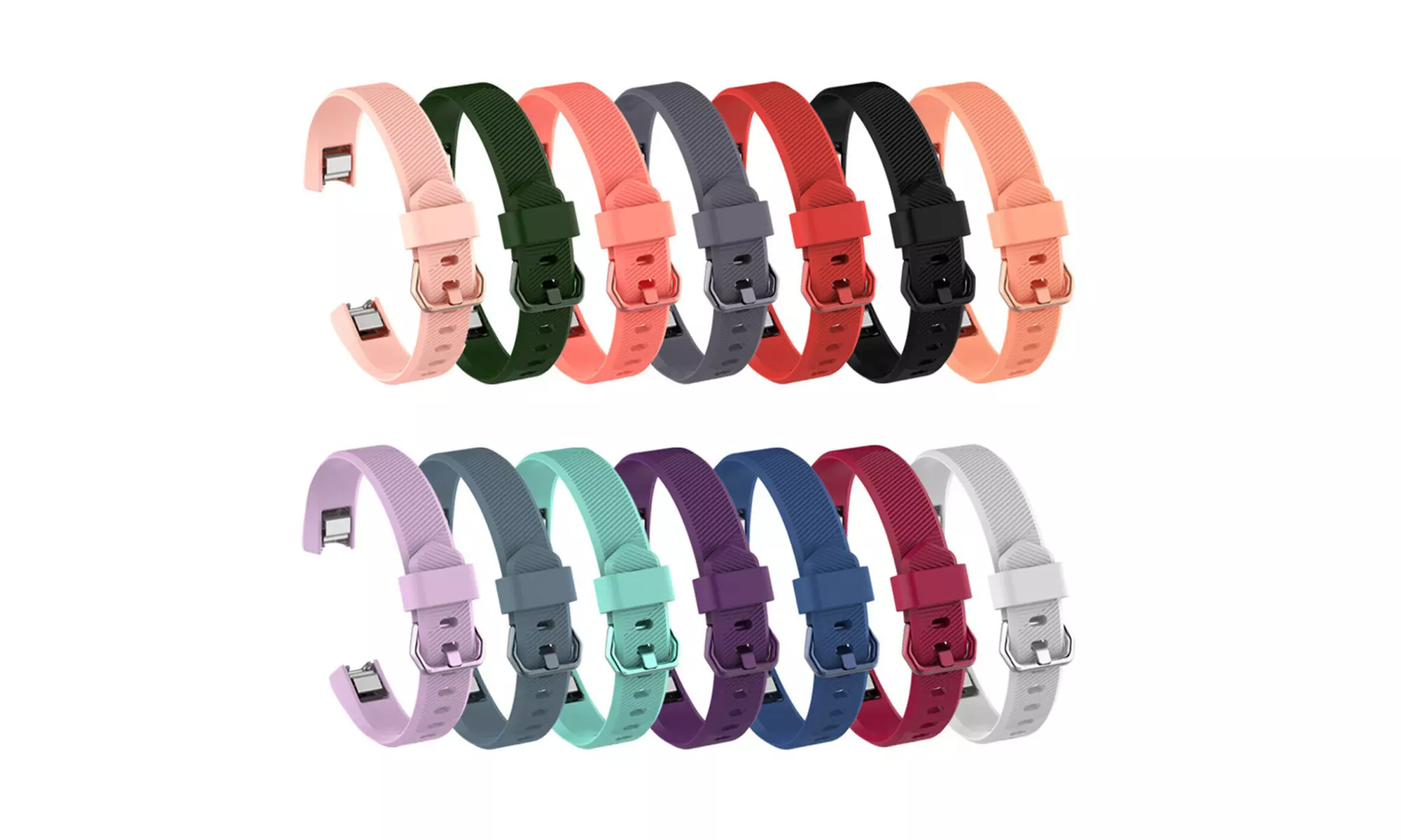 For Fitbit Alta & Hr Wrist Straps Wristbands Replacement Watch Bands Silicone - Primary Image