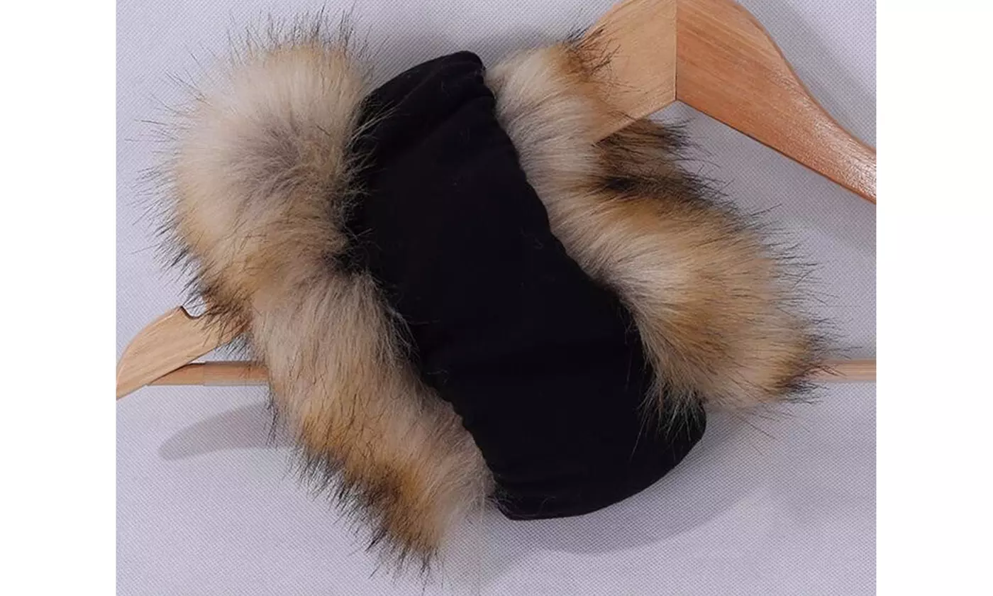 Women Winter Faux Fur Hat 