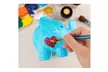 4-Pack Elephant Shaped Craft Foam for DIY Craft Art, Polystyrene, 5 x 3 x 5" - Second Medium