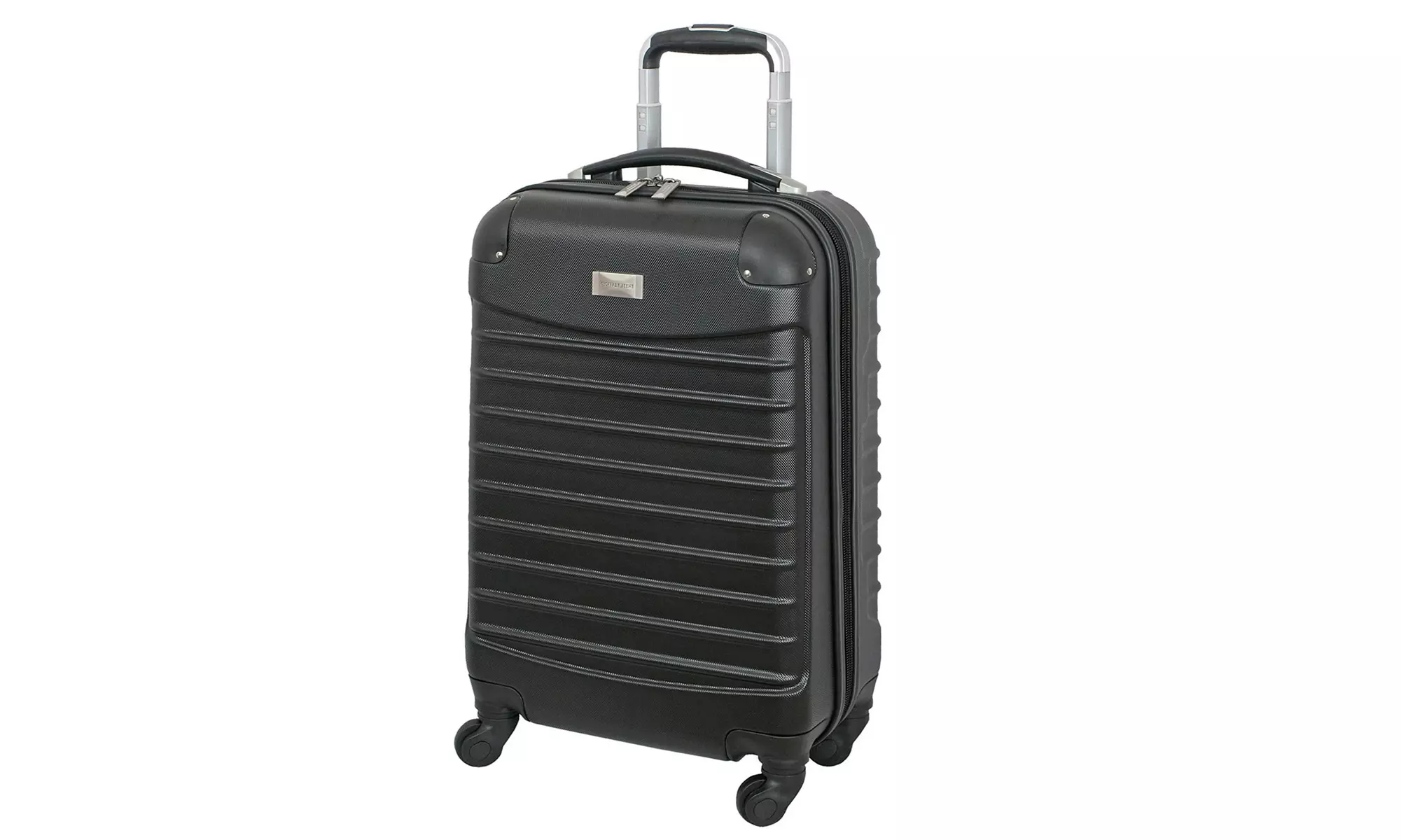 Geoffrey Beene 20-Inch Hardside Carry-on Upright Luggage - Black - Primary Image